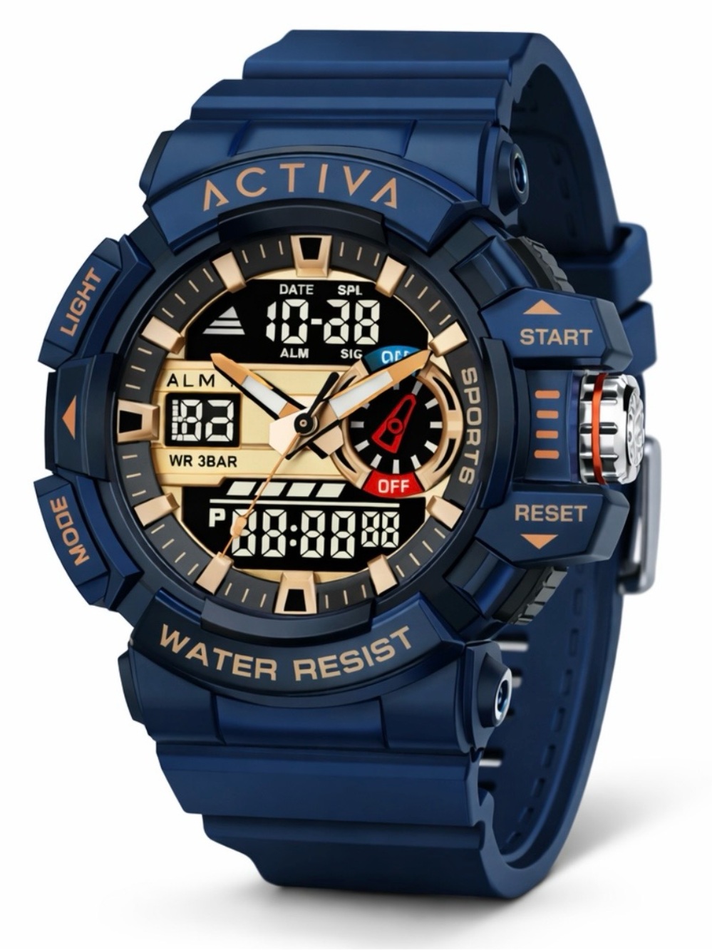 Activa Vord X
Invicta Analog Digital Men's Watch - 49mm,
Blue (ACW8043-003) new